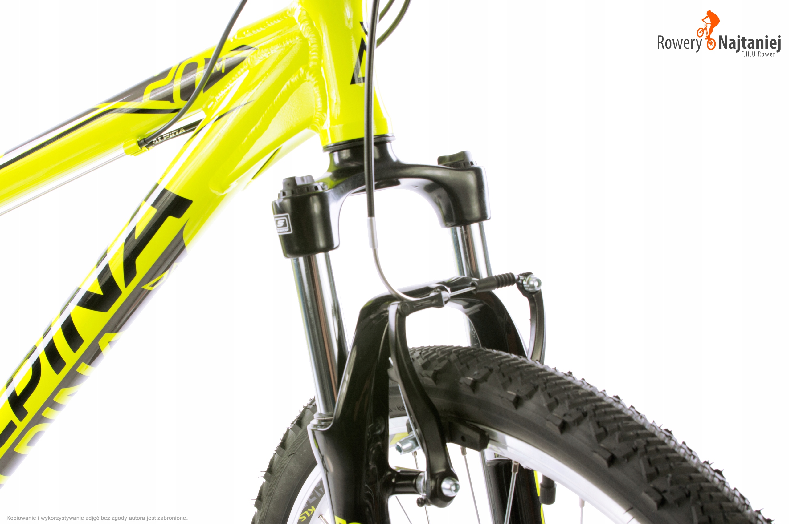 Rower Męski MTB 26' ALPINA ECO M20 Neon Lime XXS Rozmiar ramy 13 cali