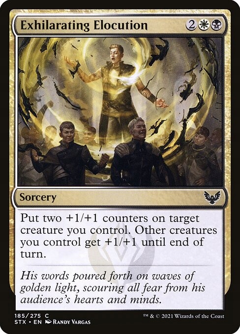 MtG: Exhilarating Elocution (stx)