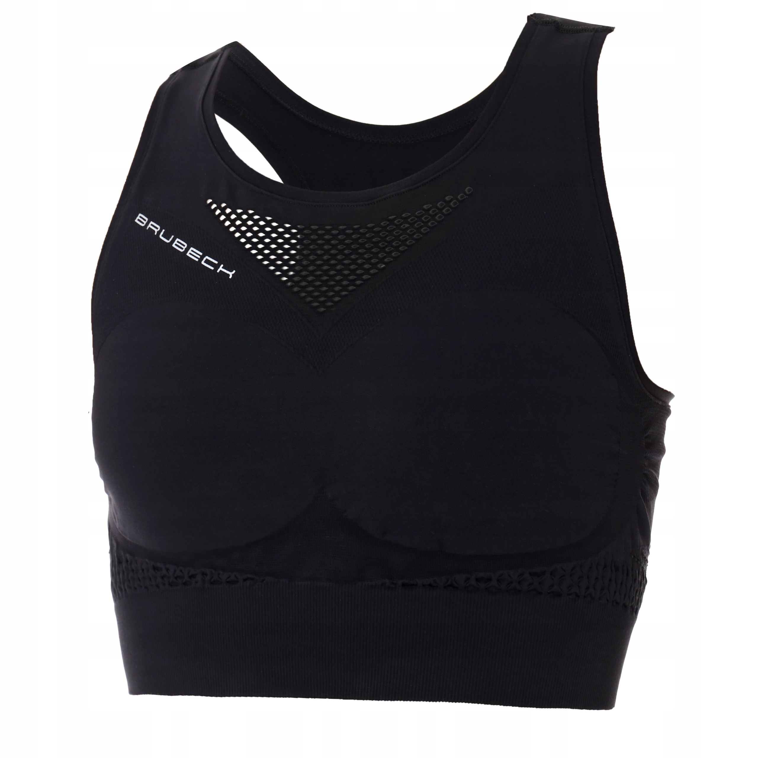 Športová podprsenka Brubeck Crop Top GYM čierna XL