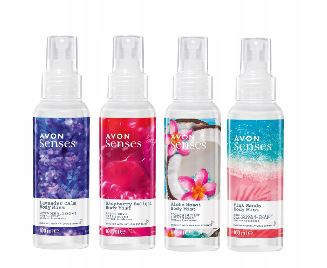 

Avon Zestaw 4 Pachnących Mgiełek
