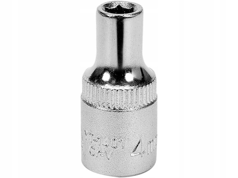Nasadka 1/4 7 MM X 25 MM 6-KĄTNA Krótka