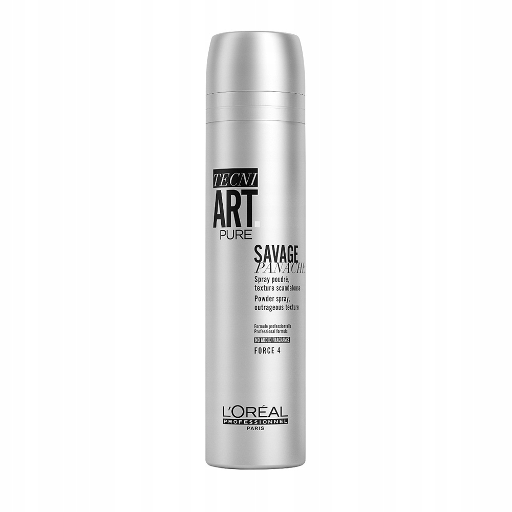 L'Oreal Tecni Art Pure Savage Panache pudr ve spreji, objem 250 ml
