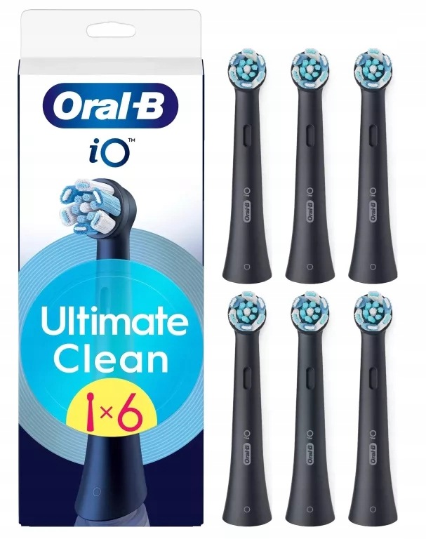 Końcówka Szczoteczki Oral-b Io Ultimate Clean Czarny (6 Szt.)