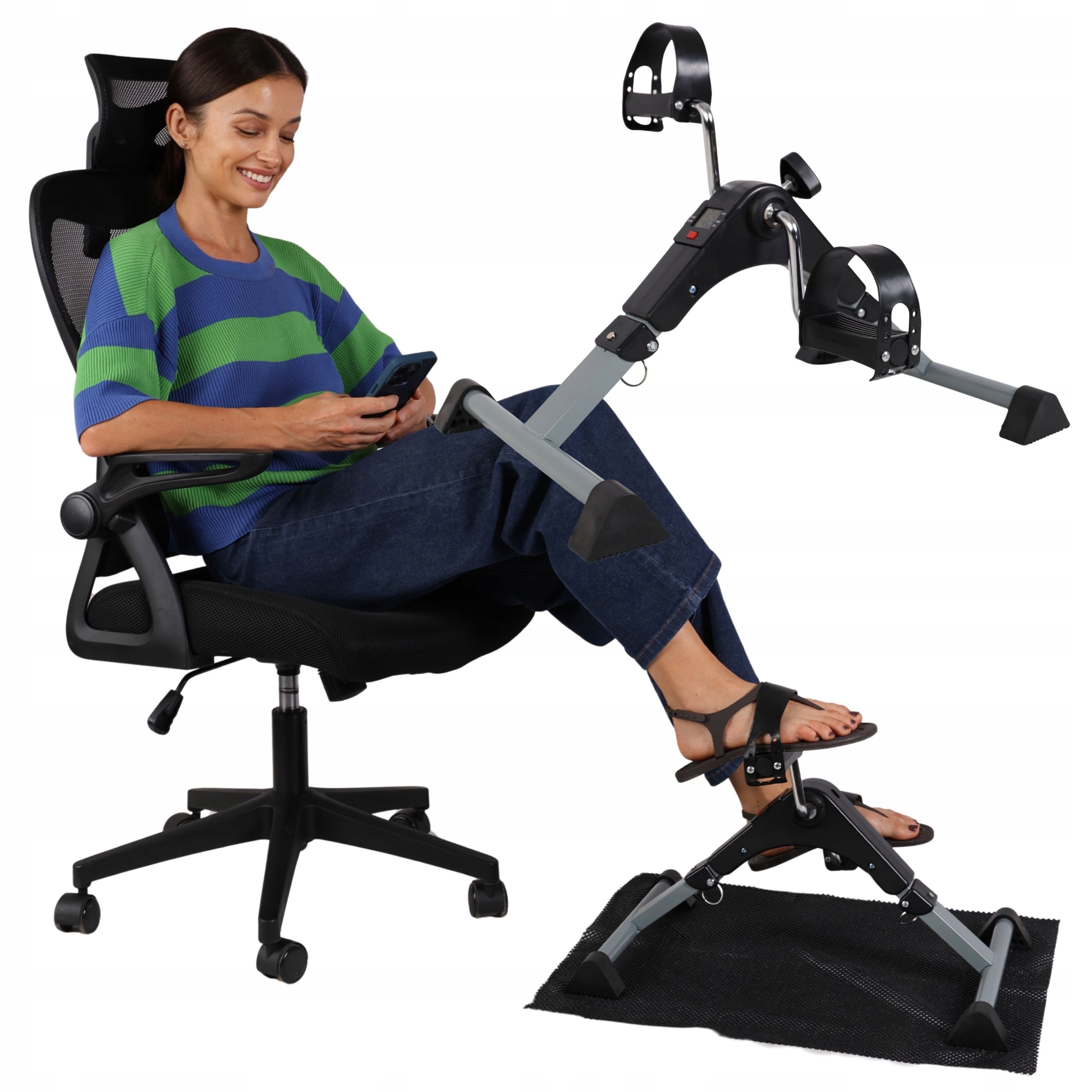 Tréninkové Kolo S Ochrannou Podložkou Pro Cvičení Rukou A Nohou, Mechanické Kolo