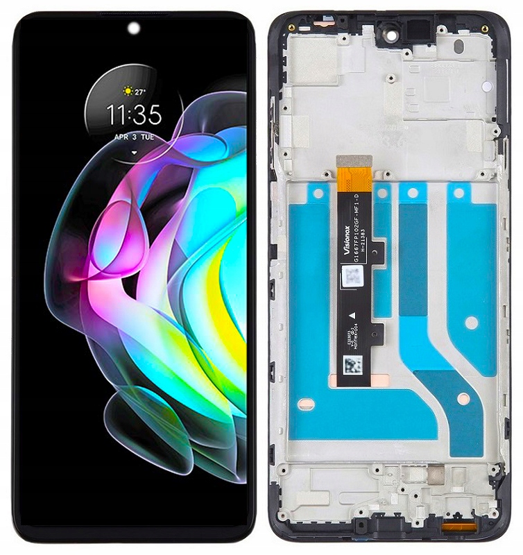 Oled displej pro Motorola Edge 20 Lite LCD displej Rámeček