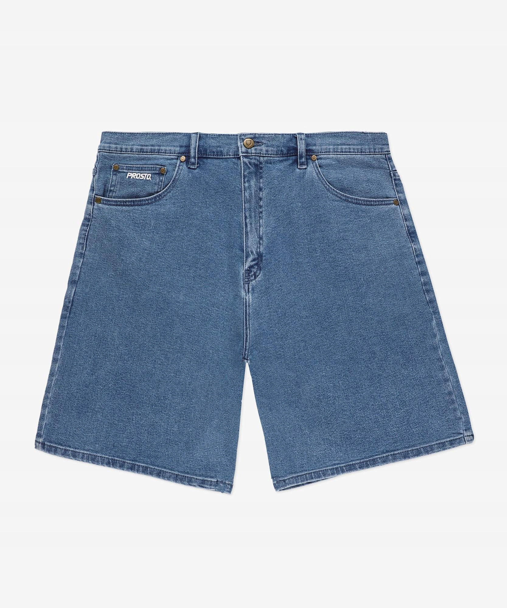 

Męskie niebieski jeansowe spodenki Prosto Epiz XXL