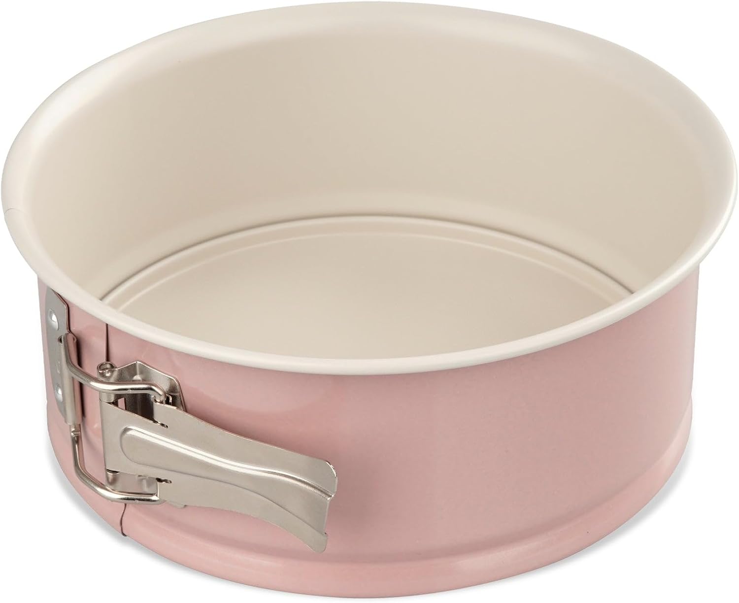 Forma o průměru 18 cm, forma na dort, kulatá forma na pečení, růžová
