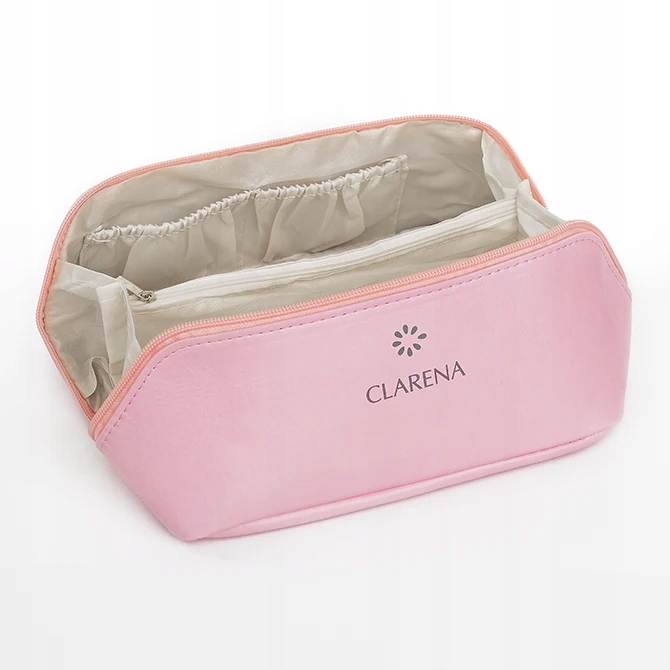 Clarena cosmetic bag kosmetyczka różowa 1 szt.
