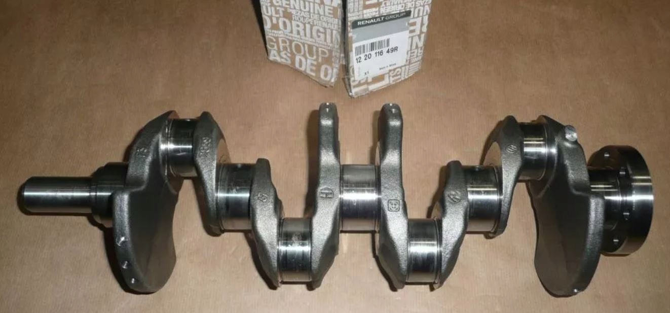 WAŁ KORBOWY RENAULT 1.5DCI 122011649R