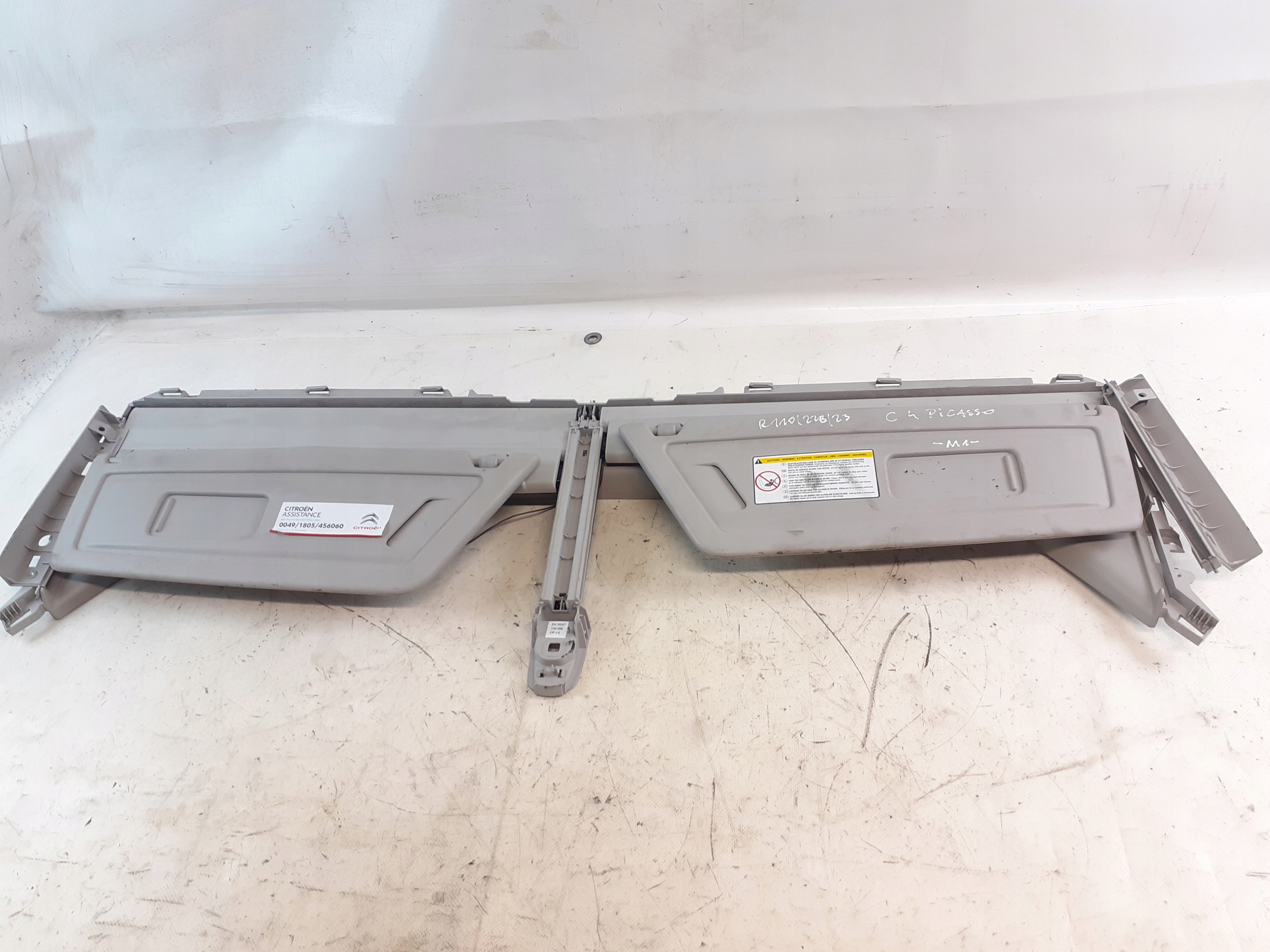 CITROEN C4 PICASSO Blende Abdeckung PRZECIWSLONECZNA