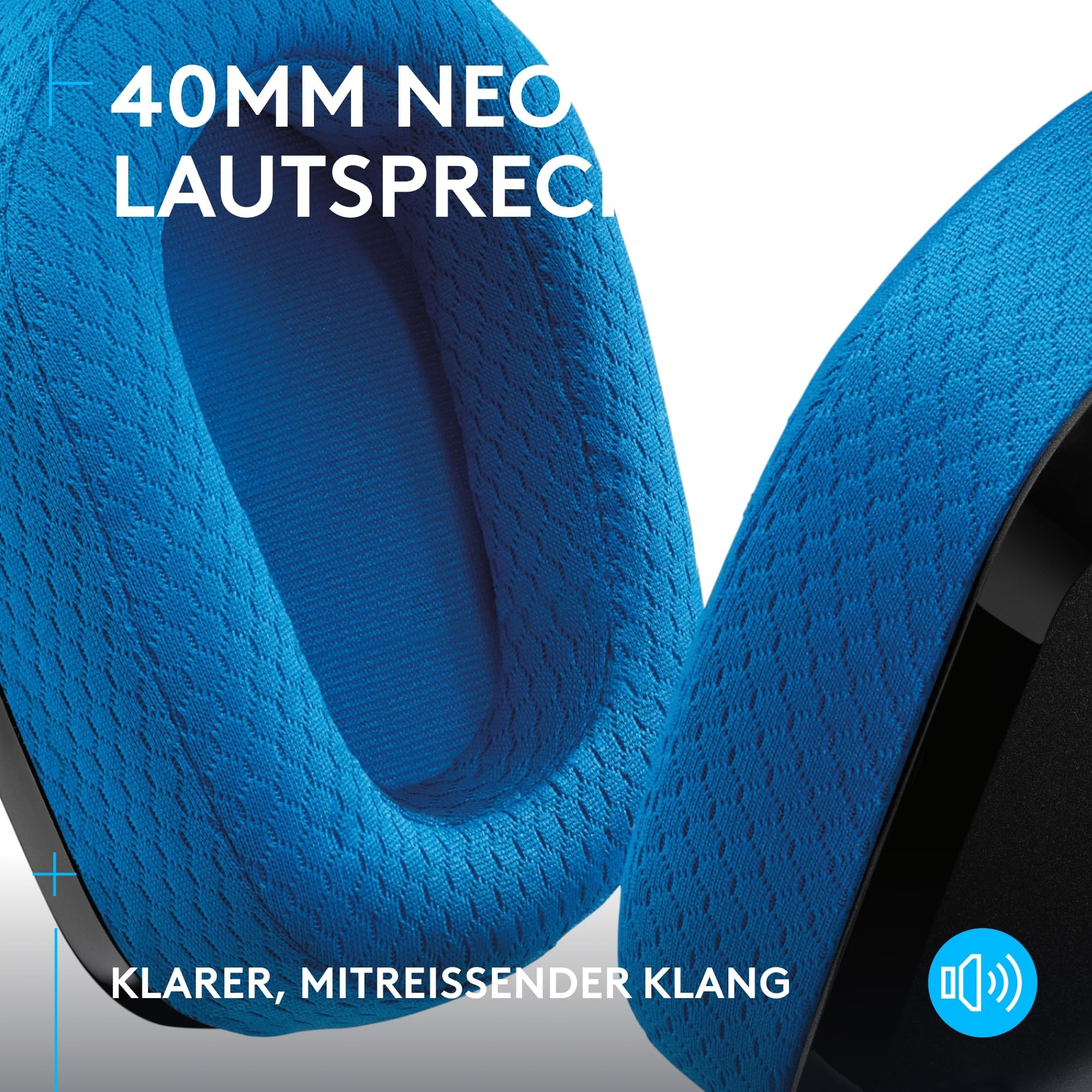 LOGITECH G G535 Bezprzewodowe Słuchawki Gamingowe USB-C — miniatura 5