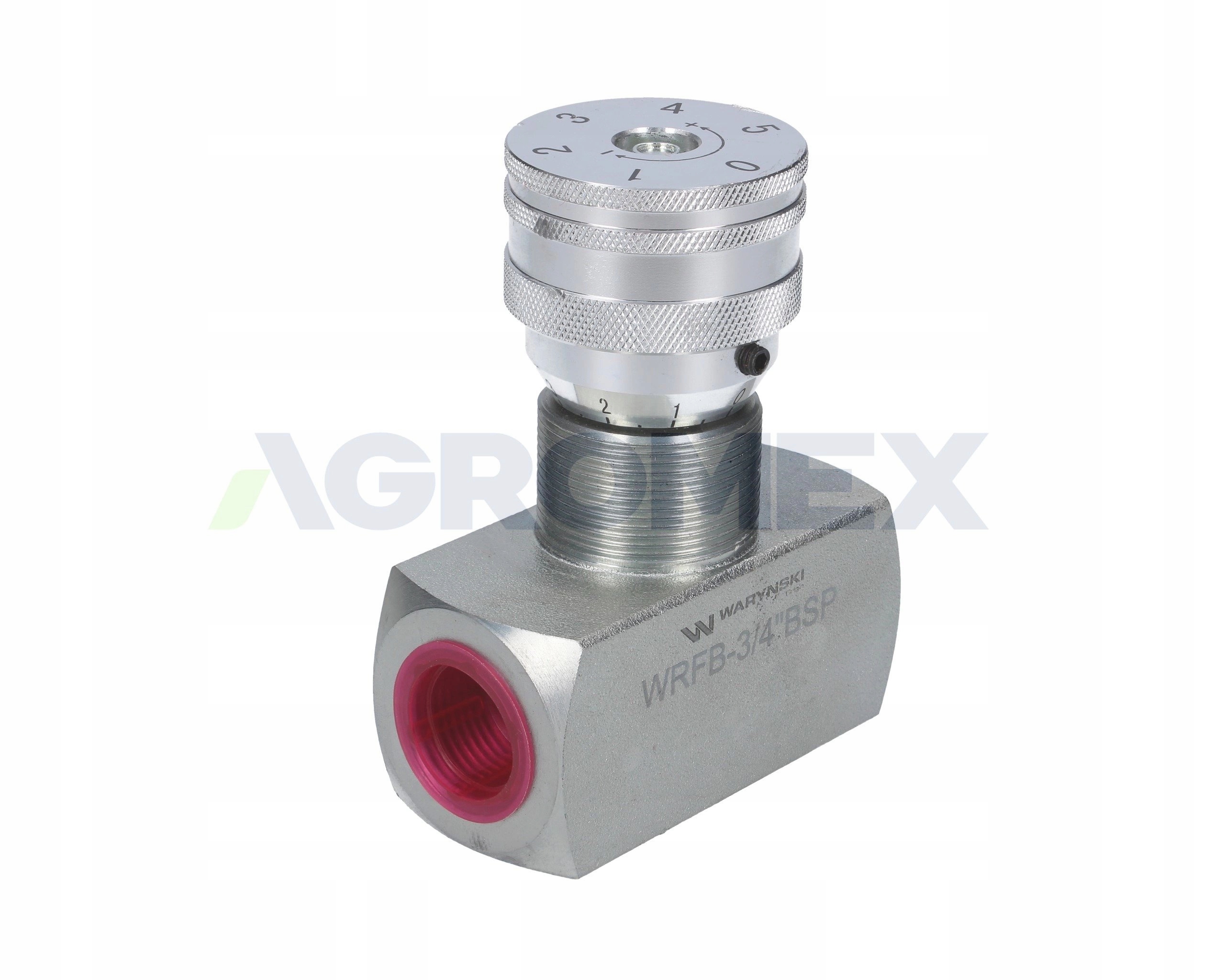 Škrtící ventil Wrfb 90 3/4 Bsp Waryński