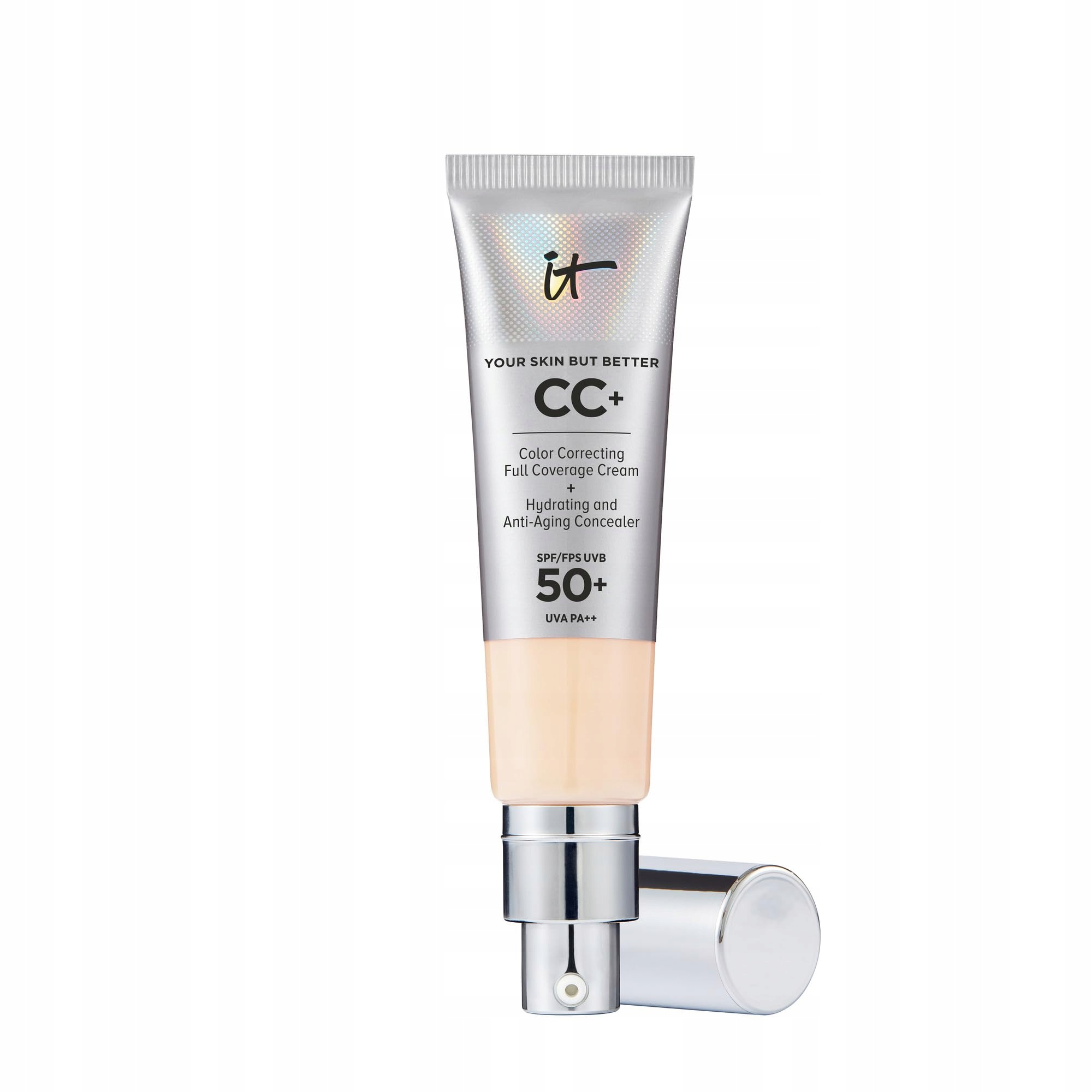 iT Cosmetics krem CC+ i podkład przeciwstarzeniowy Fair Light 32 ml