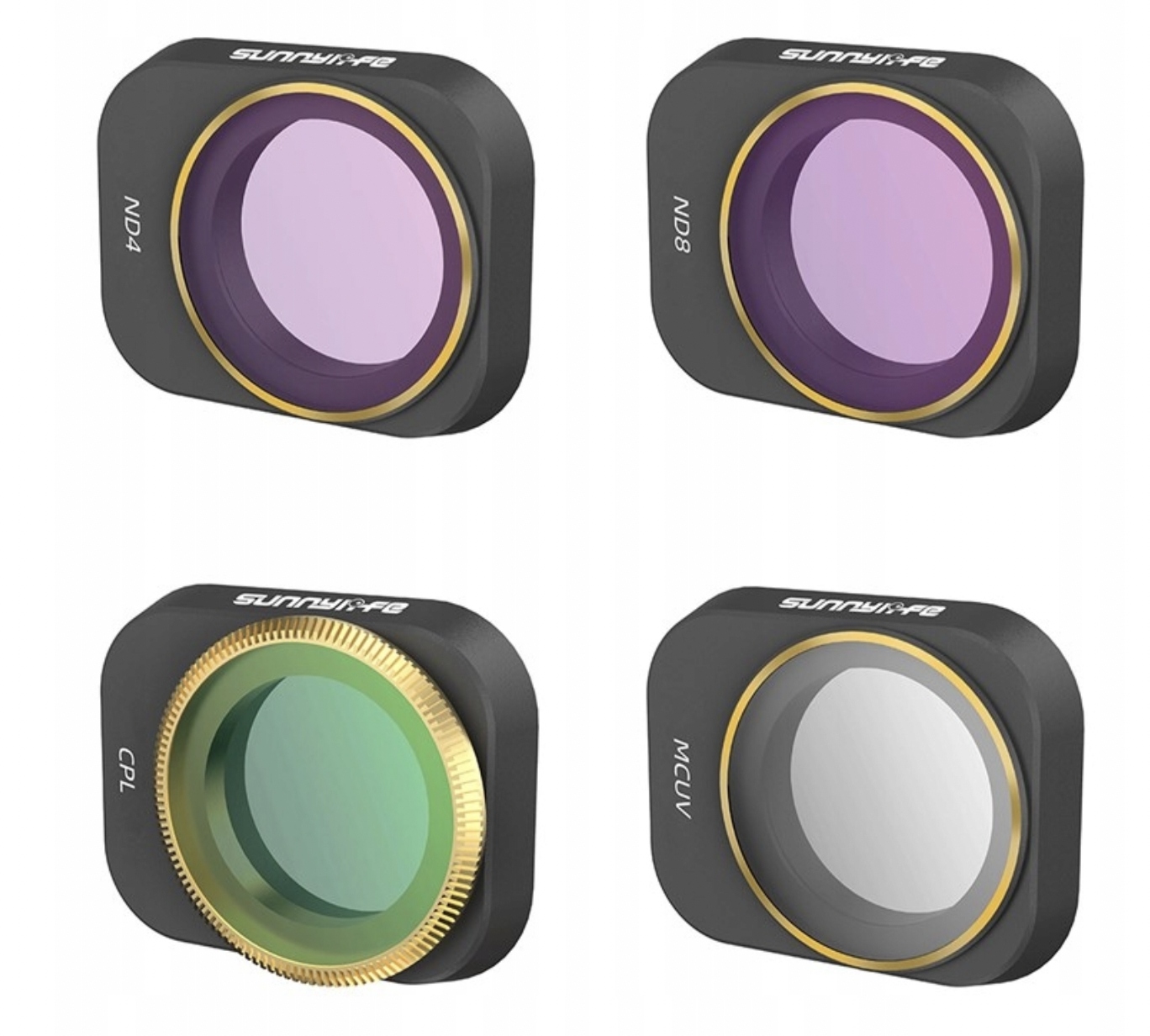 Filtry Mcuv Cpl ND4 ND8 pro Dji Mini 3 Pro