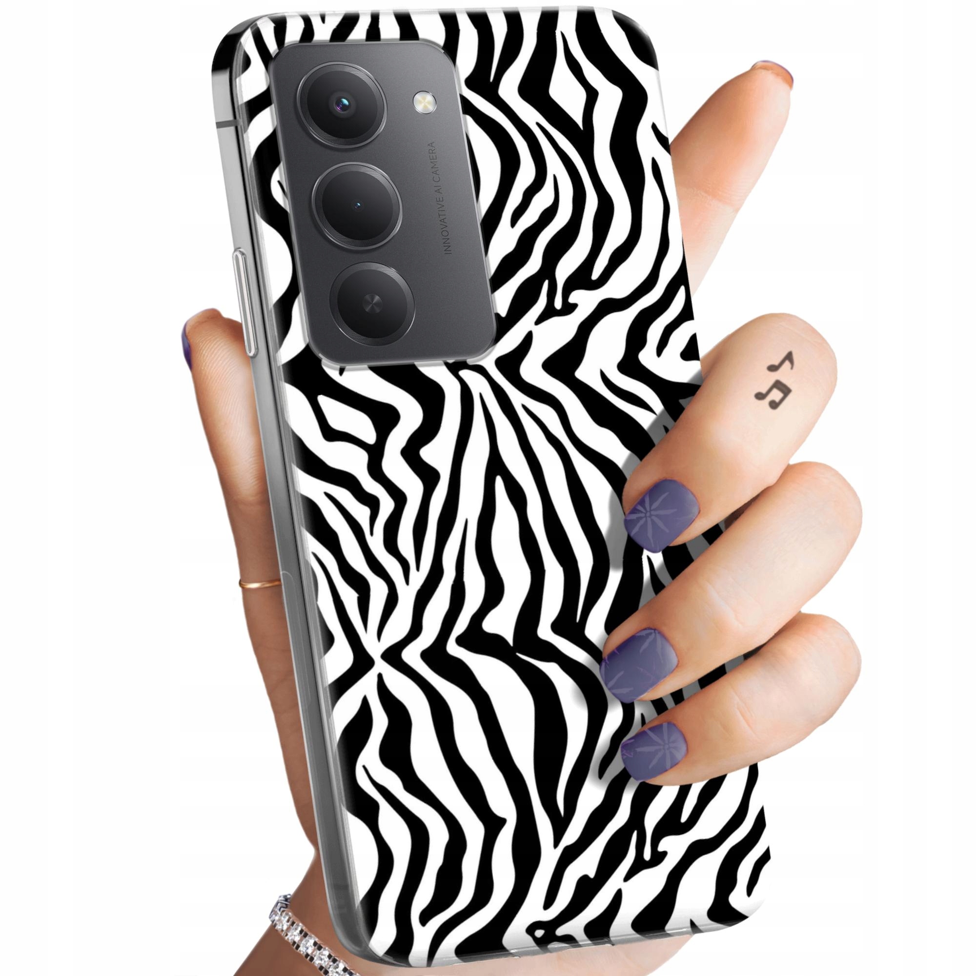 Etui Do Xiaomi Redmi 15 15 5G Cętki Łatki Obudowa Pokrowiec Case