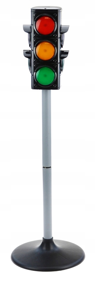 SYGNALIZATOR ŚWIETLNY SYGNALIZACJA ŚWIATŁA DROGOWE 70cm DLA DZIECI Marka Icom Poland