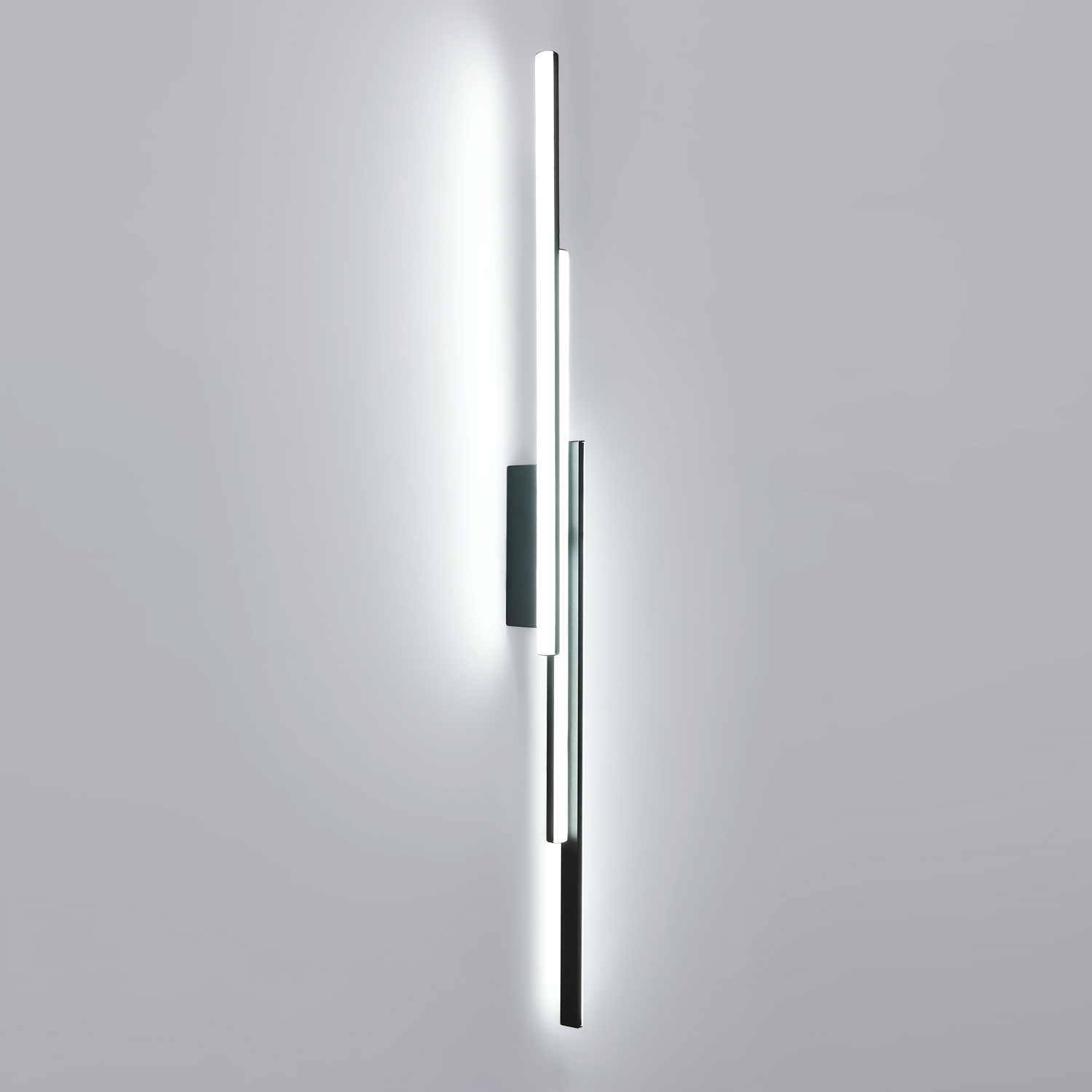 Led Závěsné Svítidlo Na Zeď Scienna Černé Moderní Do Obýváku 6500K 24W
