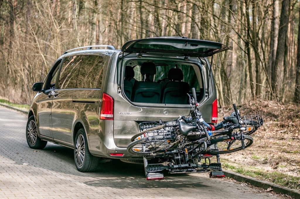 BAGAZNIK ROWEROWY NA 4 ROWERY INTER PACK SPIDER 4 Color black