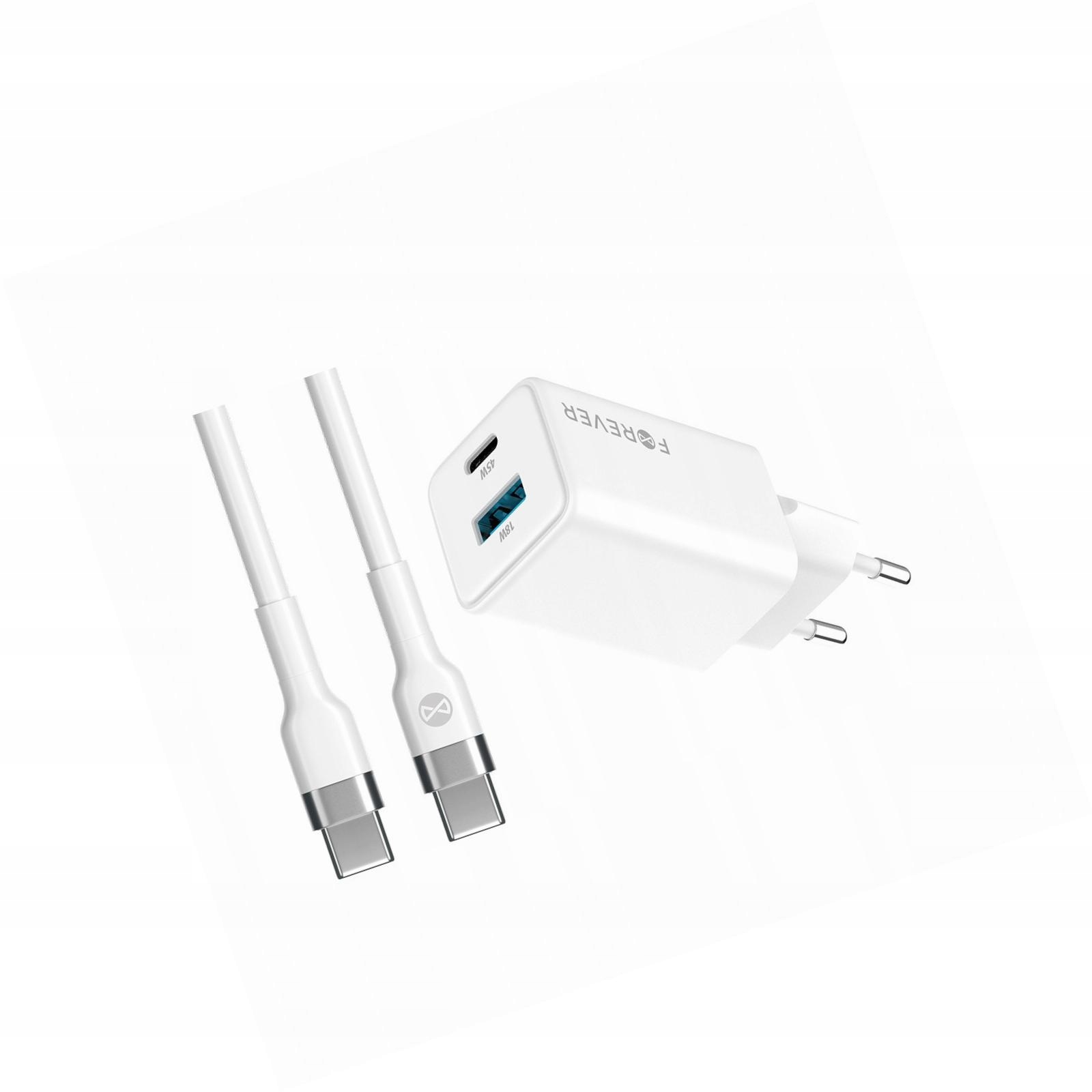 Szybka ładowarka GaN 45W Usb-c z kablem do Samsung Galaxy Z Flip 5