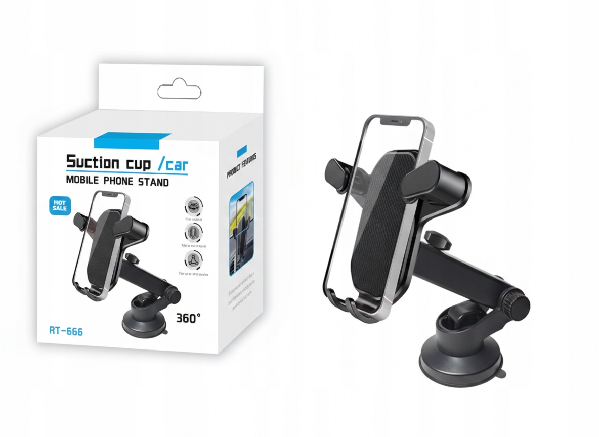 Uchwyt Samochodowy Premium Stabilność i Precyzja 360°