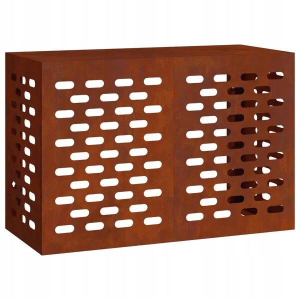 Levně Kryt na klimatizaci 90x40x60 cm Corten