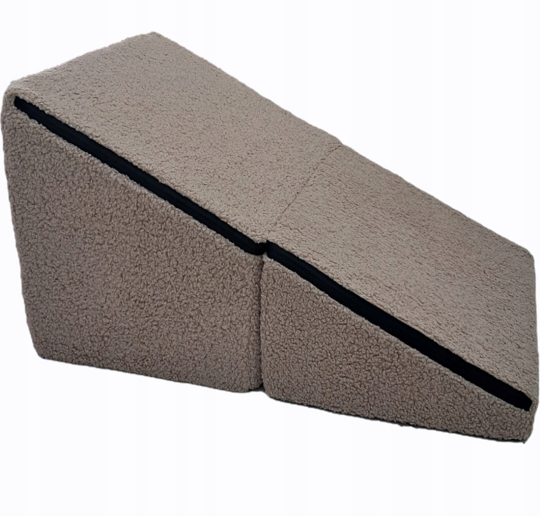 Levně Schody plošina pro psa kočku 2v1 Taburet rampa Boucle Růžová