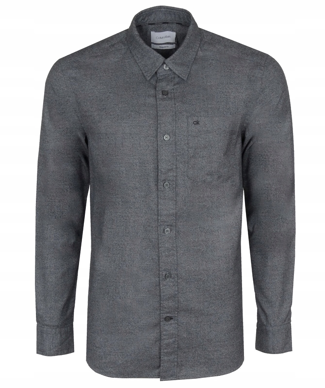 Calvin Klein pánská flanelová košile šedá S