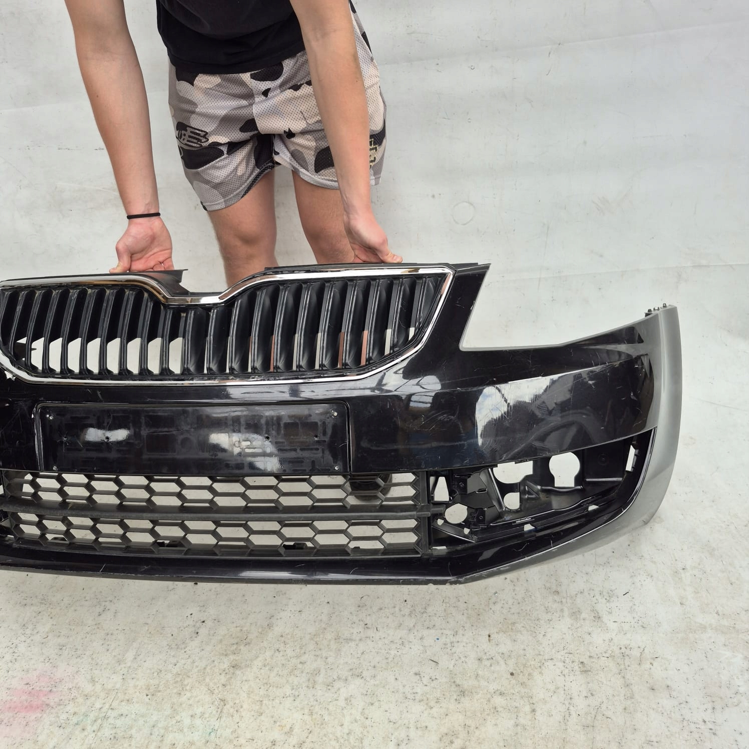 SKODA OCTAVIA III 3 12-16 bumper front front