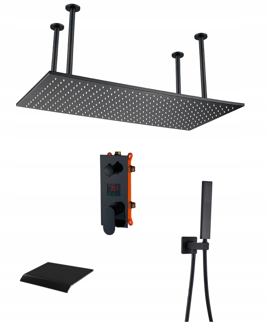 Podomietková Súprava Dažďová Súprava 80x40 Led Vodopád