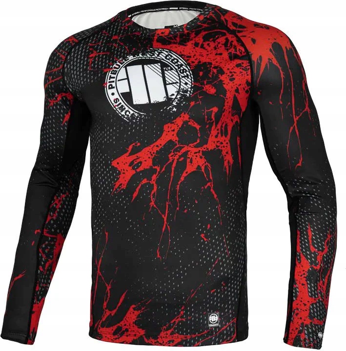 Longsleeve Męski Mens Rash Longsleeve Net Camo 2 Pitbull West Coast XXL