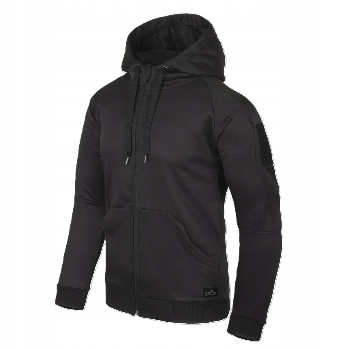 Bluza Męska z Kapturem Helikon Rozpinana Taktyczna Urban Hoodie Czarna M