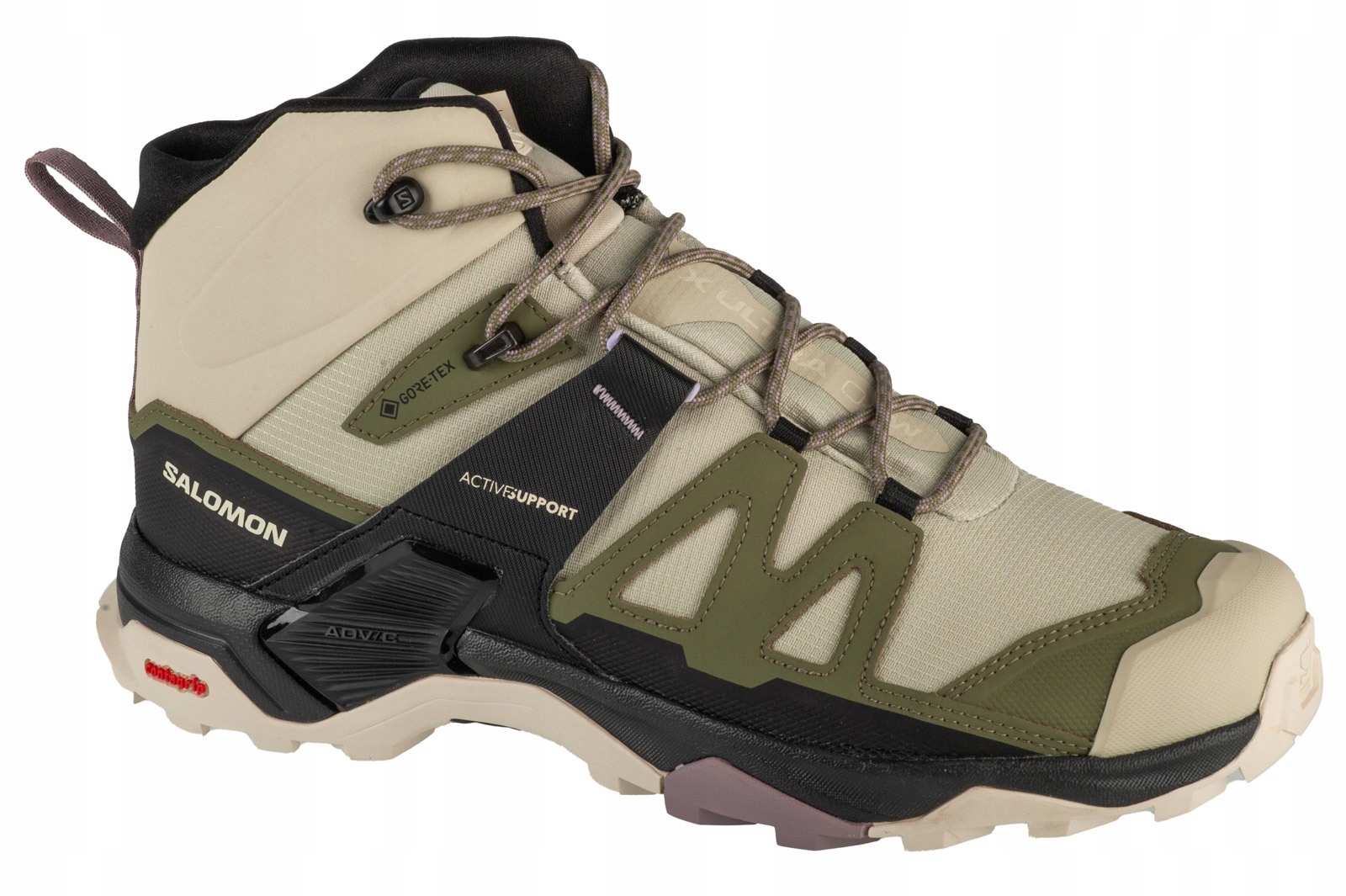 Salomon X Ultra 4 MID Gtx (42 2/3) Dámské trekové boty Zelená tkanina