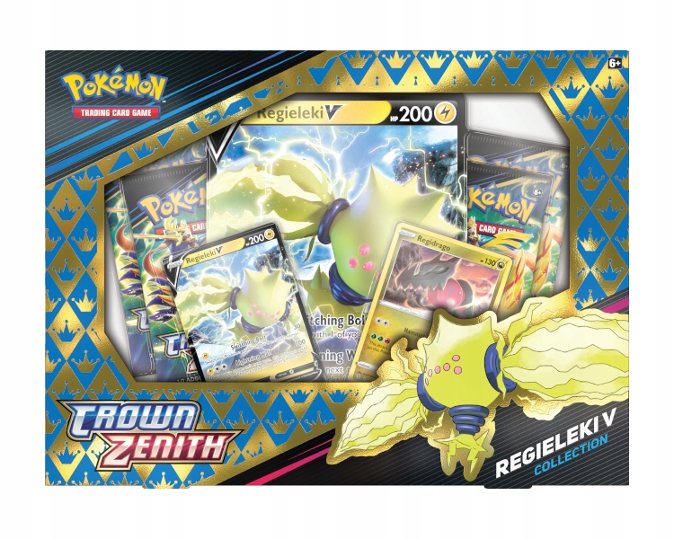 Pokémon Tcg: Crown Zenith Regieleki V Collection