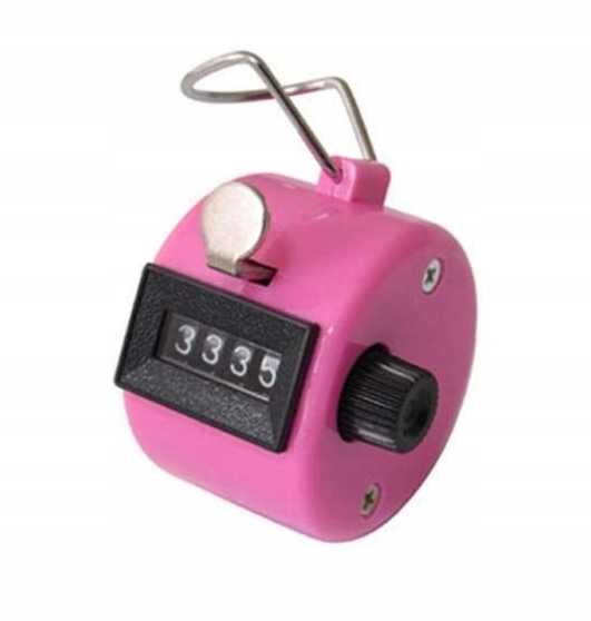 Klikacz Kliker Pedometr Licznik Krokomierz Różowy EAN (GTIN) 5905398273713