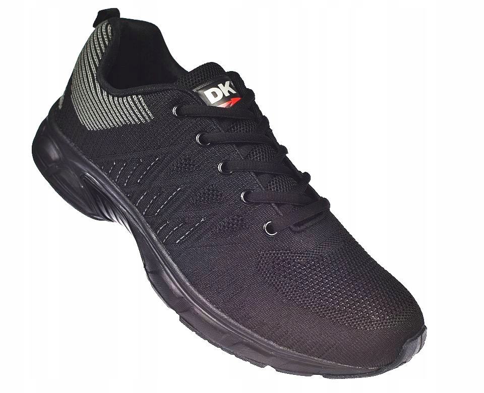 Velké pánské sportovní tenisky síťované S3005 černé adidasy vel 49