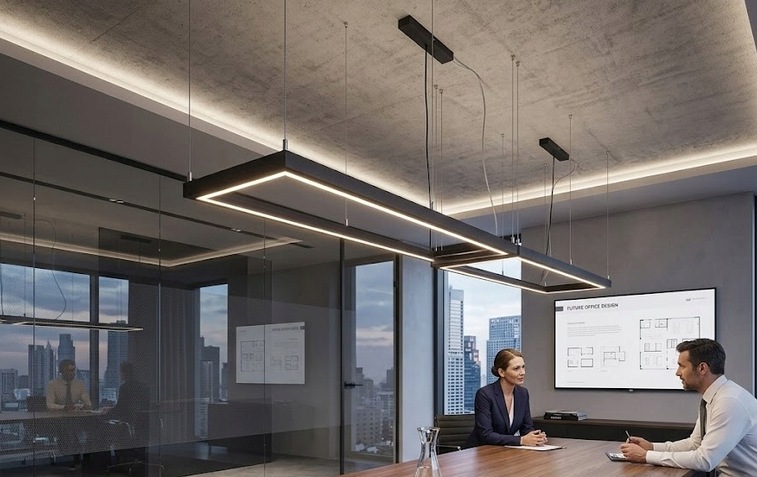 Lampa Moderná Led Metal/Loft Sada 2ks