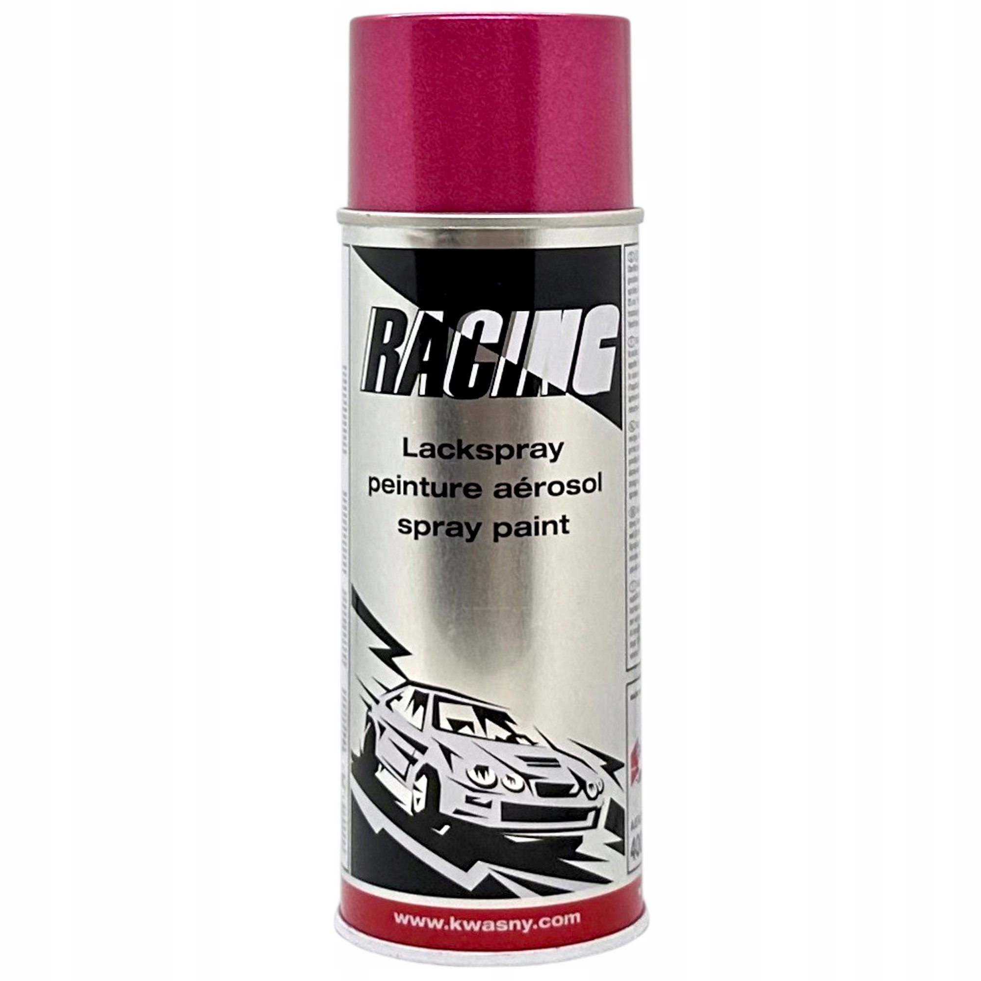 Racing Lakier Metaliczny Różowy Magenta Spray 400ML Metalik