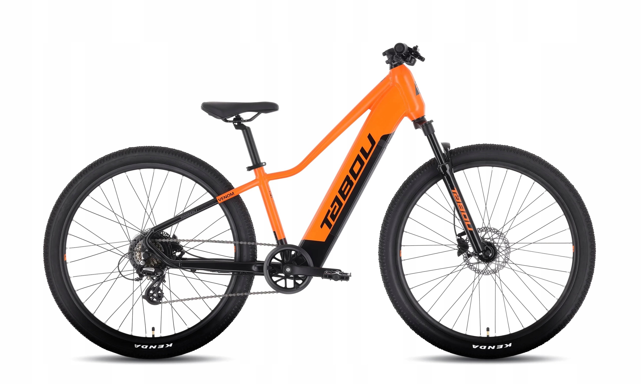 Rower elektryczny dziecięcy Tabou Venom Up 27.5 Orange/black