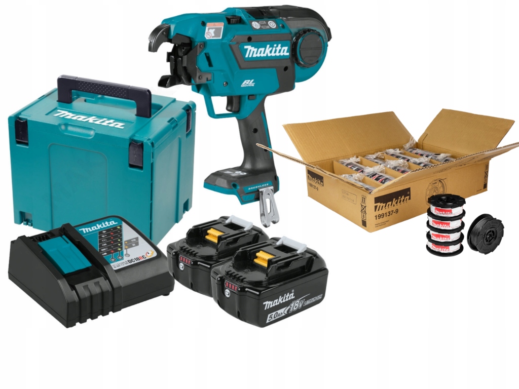 Makita Wiązarka Akum. Do Zbrojeń DTR180RTJ Drut -- Makita Pl