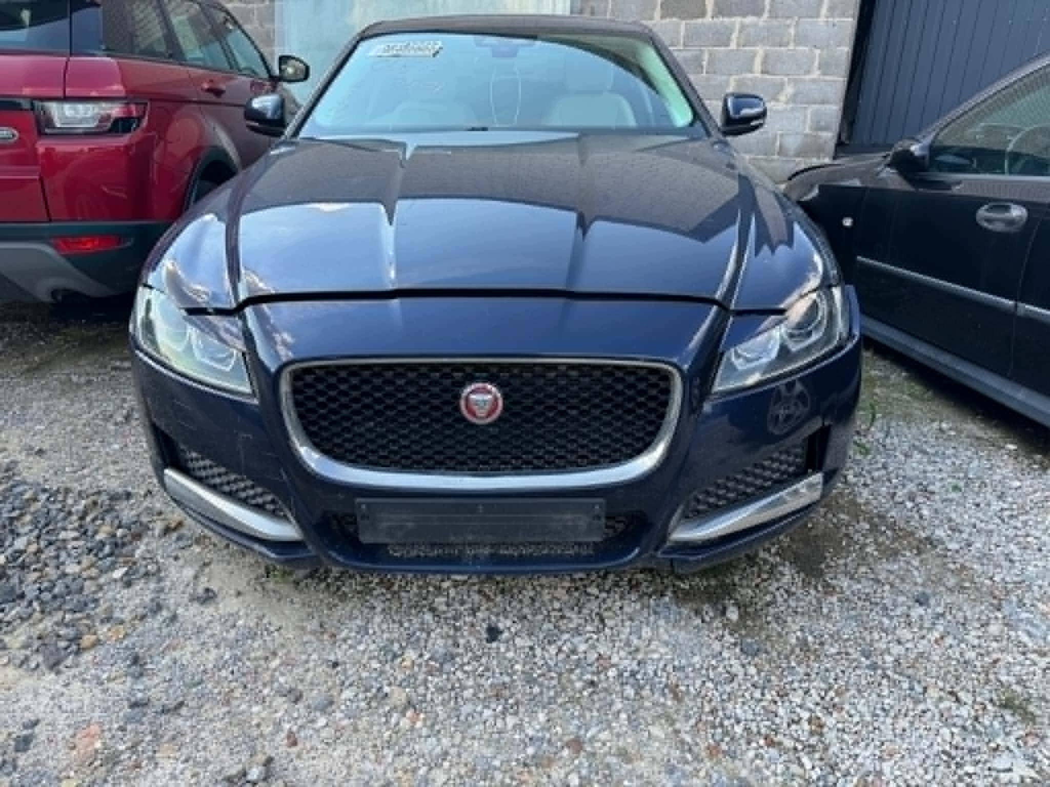 complete front JAGUAR XF X260 colour LRC JBM DARK SAPPHIRE