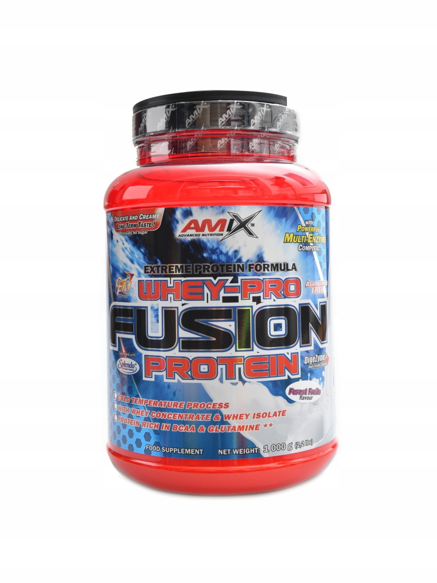 Amix WheyPro Fusion protein 1000 g lesní plody
