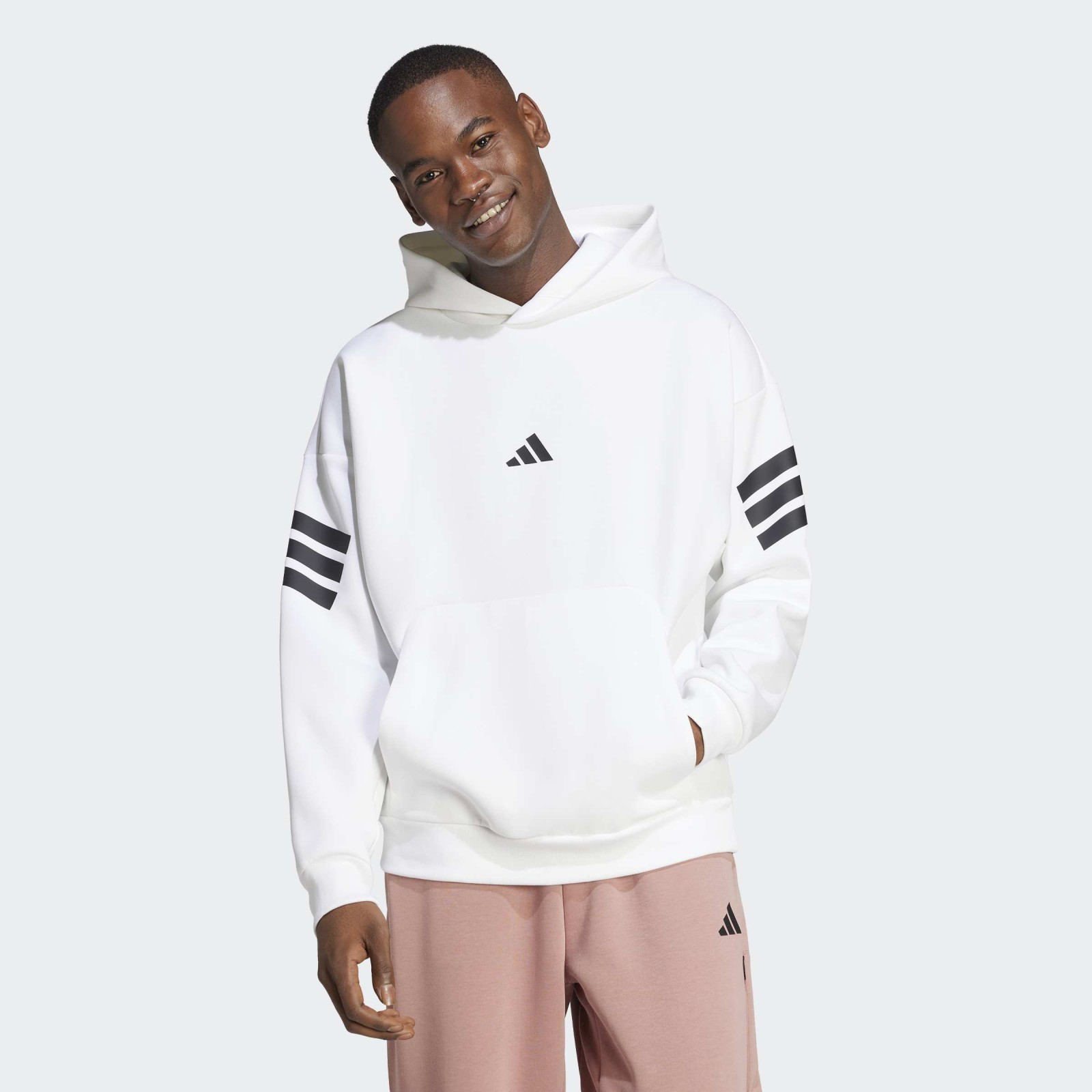 Pánska mikina adidas M Fi 3S Hd