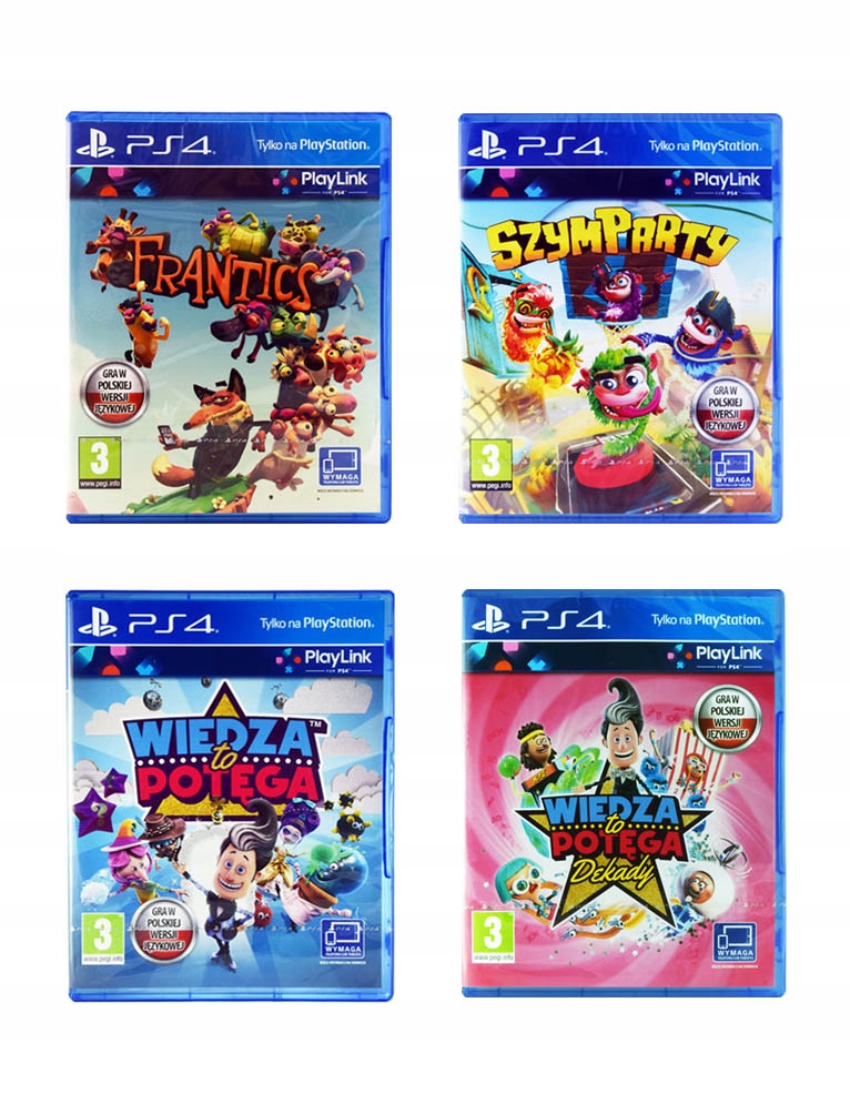 

Frantics Szymparty+ Wiedza To Potęga+ Dekady PS4