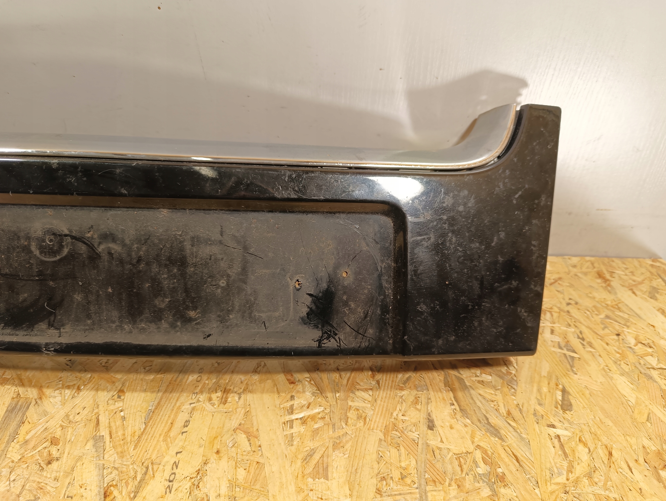 grid of a bumper cap CHROM RENAULT SCENIC III LIFT