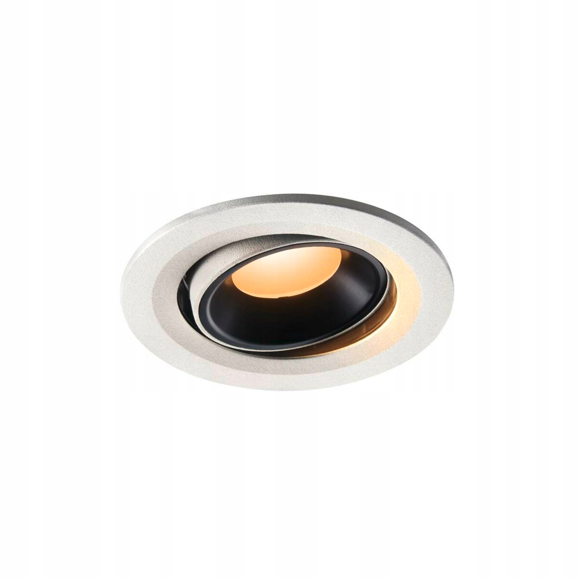 Zápustné bodové svítidlo Slv Numinos Move S bílé/černé 8,6W 2700K