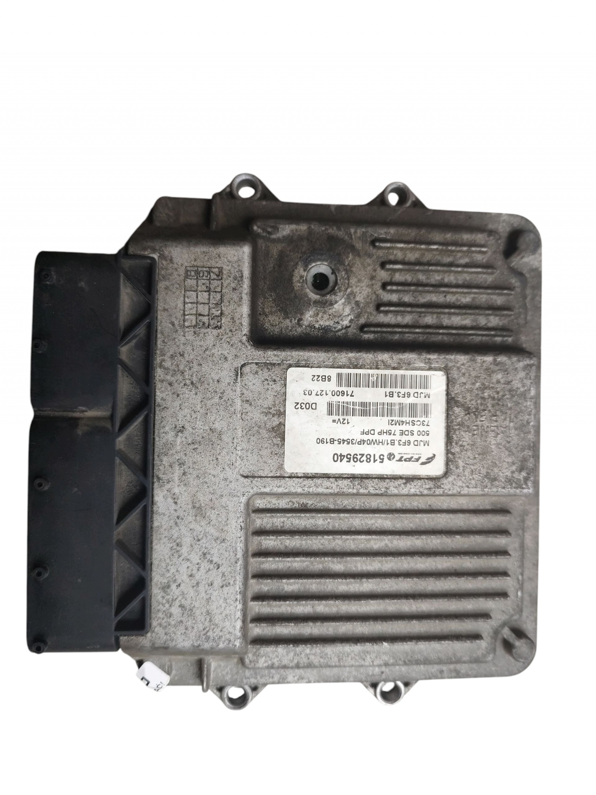 computer control unit of the engine FIAT 500 (2007-2015) 1.3 JTD 75KM 51829540