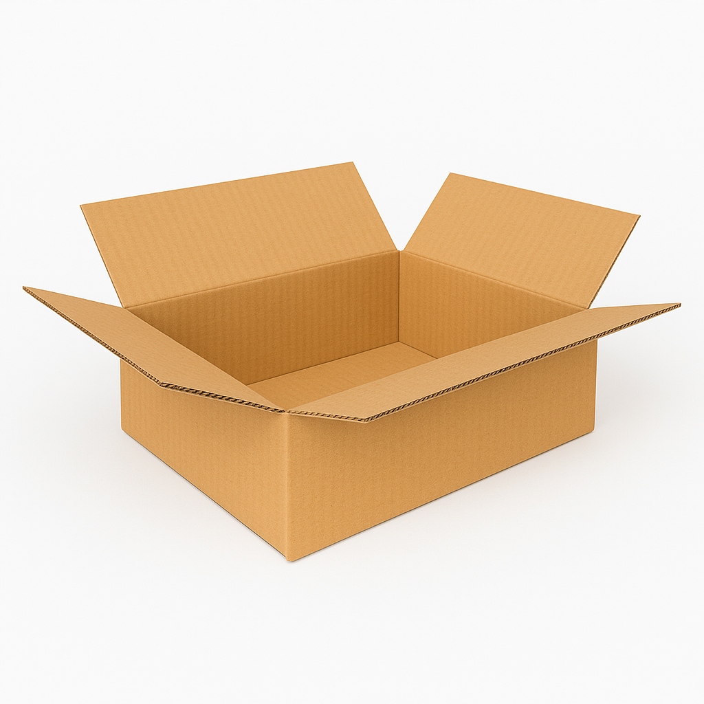 Karton klapowy brązowy 500x350x200 mm – komplet 10 szt. 5W Bc 590g