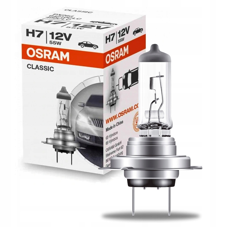 

Osram Żarówka Samochodowa H7 Classic Oem 12V 55W