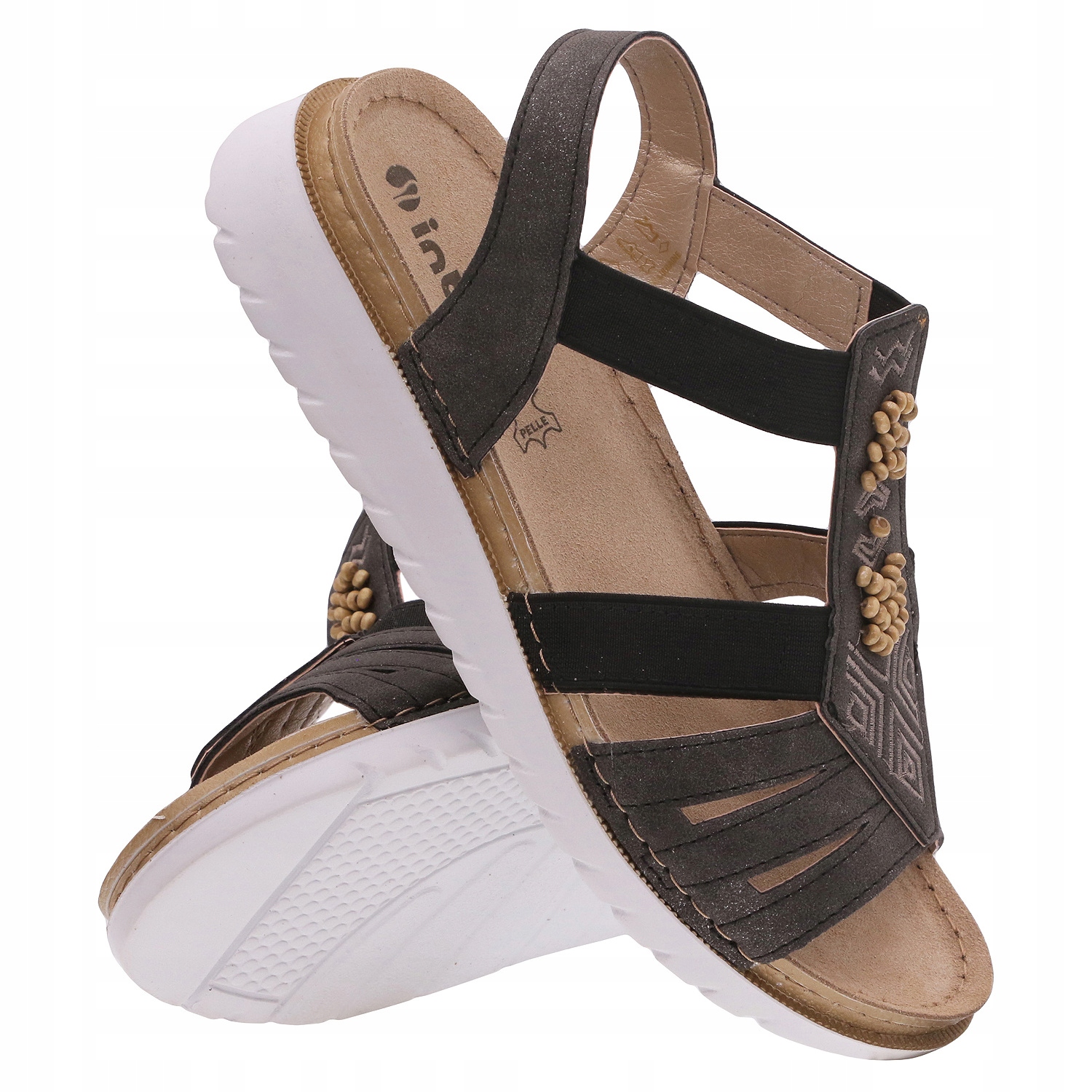 Inblu dámské kožené sandály IN-CN-52