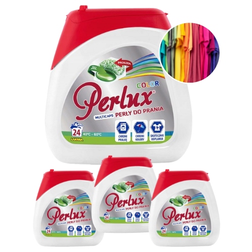 

Kapsułki piorące Perlux Compact Color 552 g